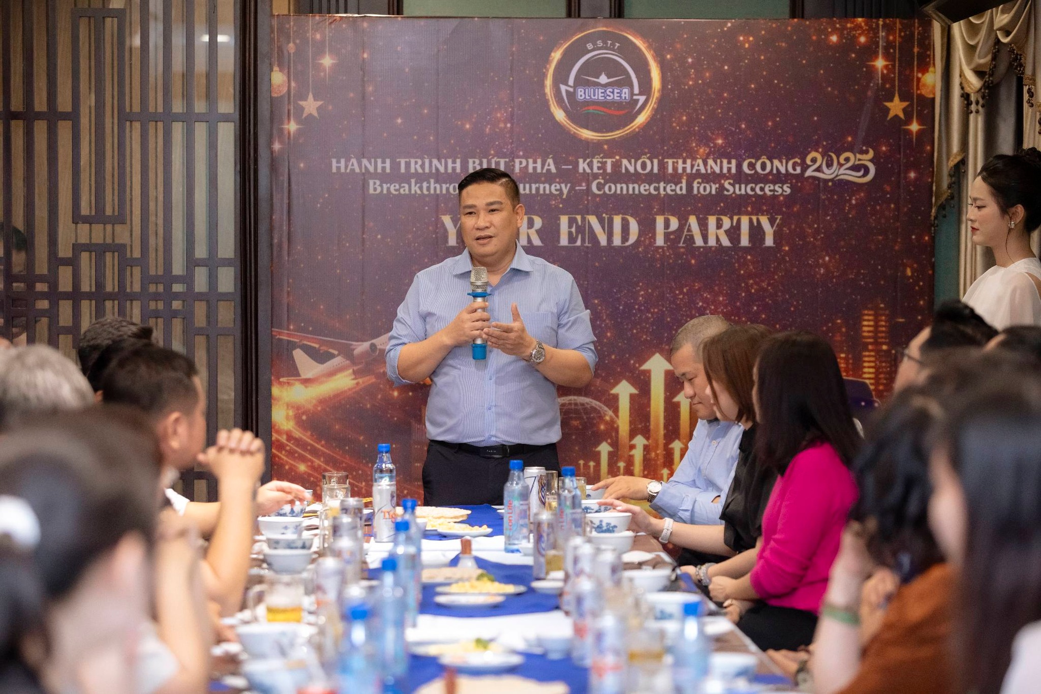 Ông Nguyễn Thanh Tuấn - Tổng Giám đốc phát biểu