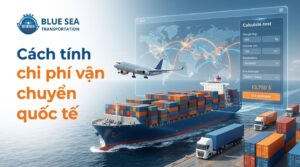 cách tính chi phí vận chuyển quốc tế