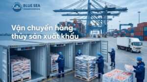 vận chuyển hàng thủy sản xuất khẩu