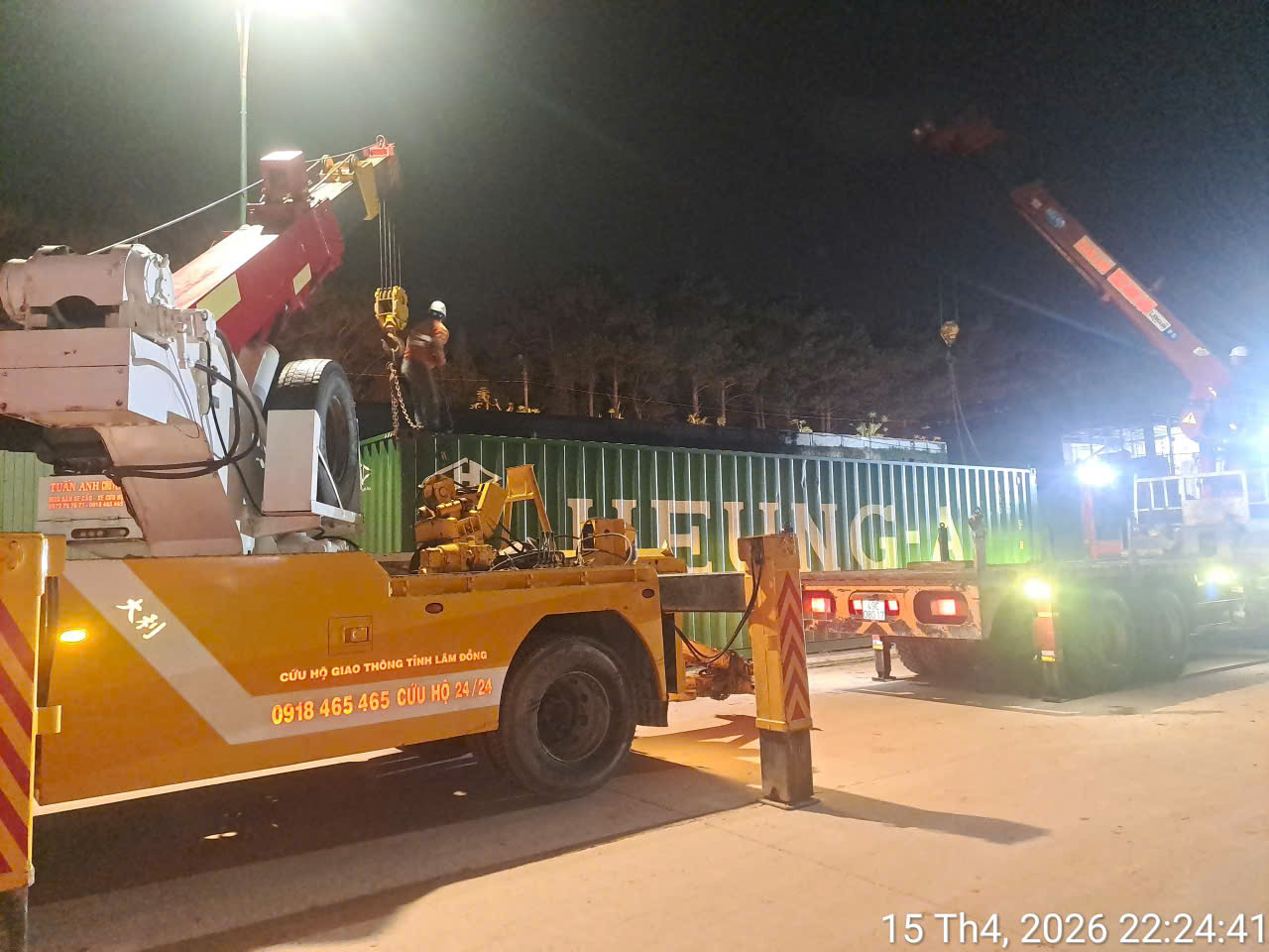 Vận chuyển thiết bị nhập khẩu cho dự án Haus Đà Lạt bên Hồ Xuân Hương