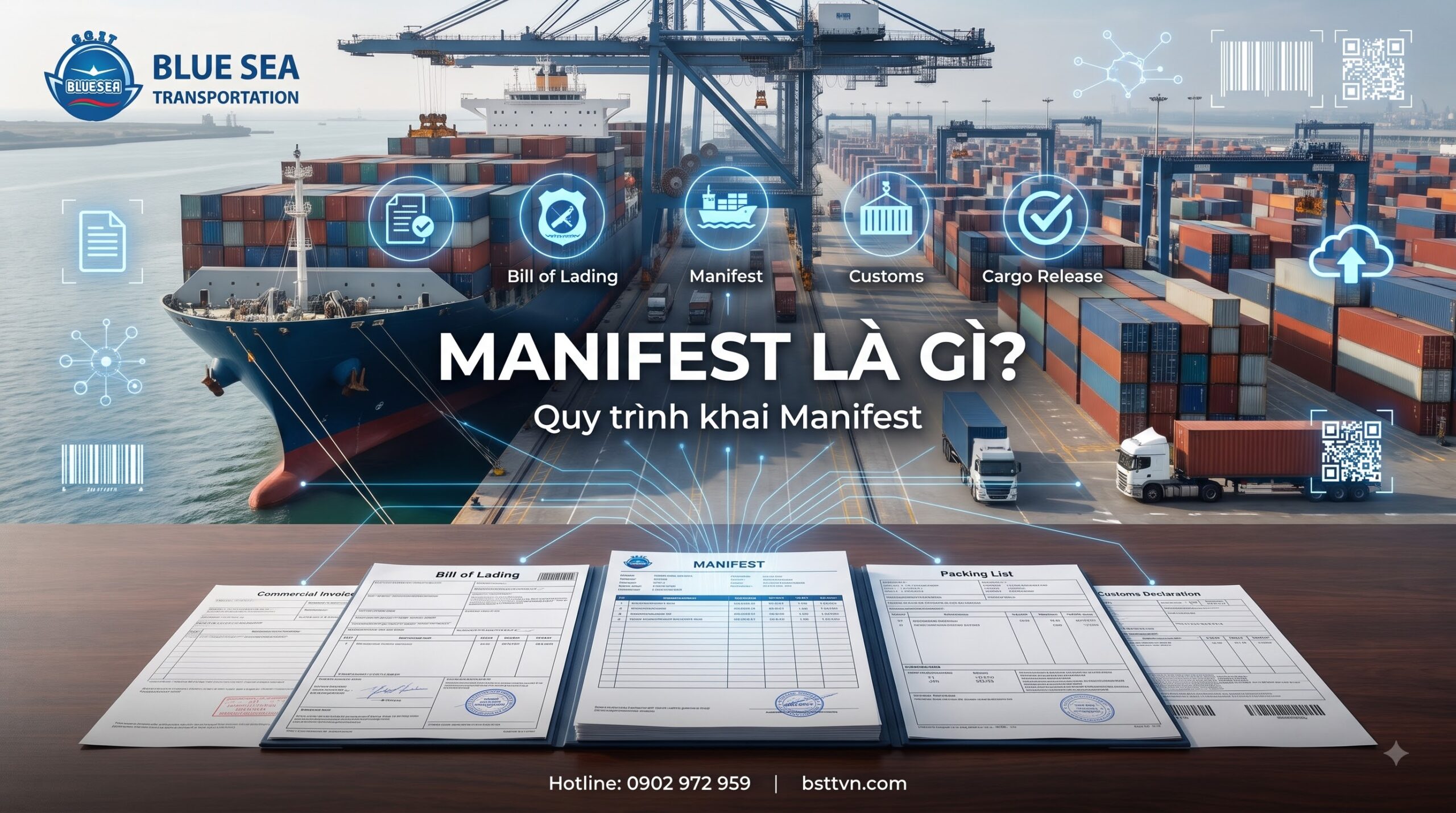 Manifest là gì? Quy trình khai Manifest hàng xuất nhập khẩu từ A-Z